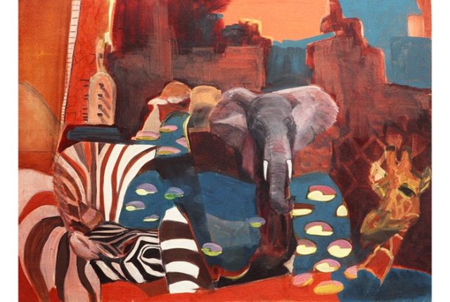 Zèbre et éléphant